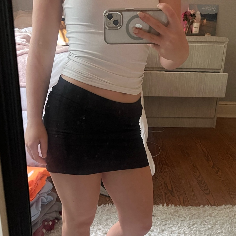 Classic Black Mini Skirt